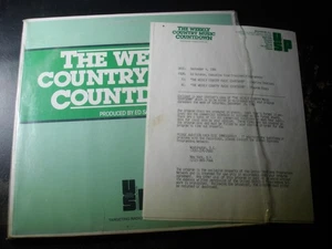 THE WEEKLY COUNTRY MUSIC COUNTDOWN ED SALAMON 3 LP RECORD SET SEP 13TH 1986 - Picture 1 of 3