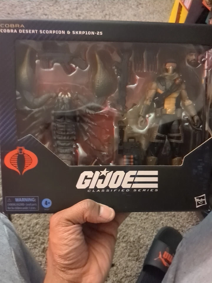 Hasbro G.I. Joe Classified Series Cobra Desert Scorpion y SKRP10N-25 Foto 1 de 1