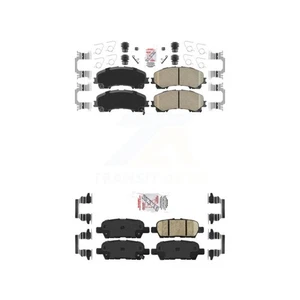 AmeriBRAKES KNF-100920 Brake Pad Sets 4-Wheel Set Front & Rear for INFINITI Q50 - Picture 1 of 12