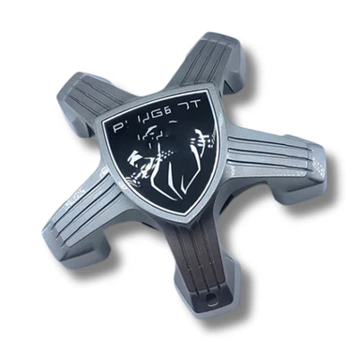 Peugeot 208 Capuchon Central de Jante Moyeu Simple Argent Capuchons 98366785XK — 第 1/4 张图片