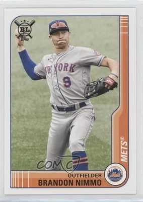 2021 Topps Big League Veterans & Rookies Brandon Nimmo #230 - Image 1 of 2
