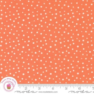 Moda CALI & CO 29196 34 Orange Floral COREY YODER Quilt Fabric - Picture 1 of 6