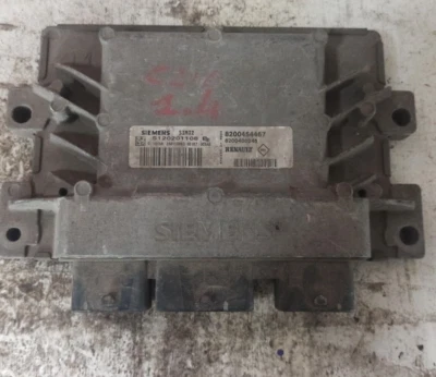 ECU CENTRALINA MOTORE RENAULT CLIO 2 SERIE 2002 1.4 16V 8200454467 8200400246 - Immagine 1 di 3