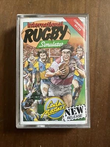 INTERNATIONAL RUGBY SIM - Codemasters - Commodore 64 C64 C128 - Picture 1 of 3