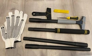 Floor Scraper, 31" to 46" Scraper Tool Long Handle Thickened for Floor Cleaning - Picture 1 of 10