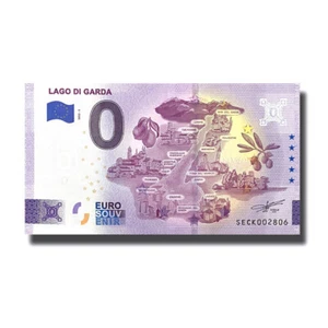 Billete de recuerdo de 0 euros Lago Di Garda Italia SECK 2022-2 sin circular - Imagen 1 de 3
