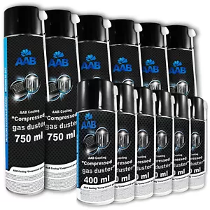 ⭐AABCOOLING Druckluftspray 400/750 |1-24 Stück| Air Reinigung Druckluftreiniger - Bild 1 von 38