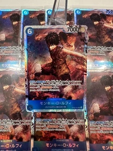 US Seller! Monkey D. Luffy SR OP02-030 SR ONE PIECE Card Japanese Summit Battle - Picture 1 of 2