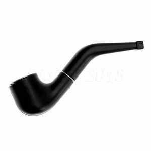 5pcs Black Plastic + Metal Tobacco Smoking Pipe Cigarette Filter Holder Display - Picture 1 of 10