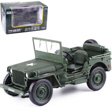 KDW 1:18 Scale Diecast Car Model Toys Tactical Military Vehicle Willys Replica