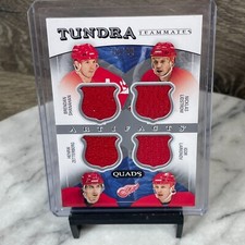 22-23 Artifacts Tundra Teammates Quads Shanahan Lidstrom Zetterberg Red Wings