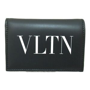 Valentino Card Case VLTN holder 2Y2P0576LVN0NI leather Black