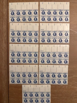90 US Stamps, Champion of Liberty Thomas G Masaryk Issue 1960 4c  MNH - Image 1 of 3