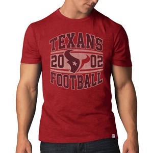 Camiseta Scrum con logotipo retro de los Houston Texans de la marca '47 de la NFL - Imagen 1 de 1