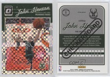 2016-17 Panini Donruss Optic Checkerboard Prizm John Henson #9