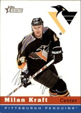 2000-01 Topps Heritage Hockey #43 Milan Kraft