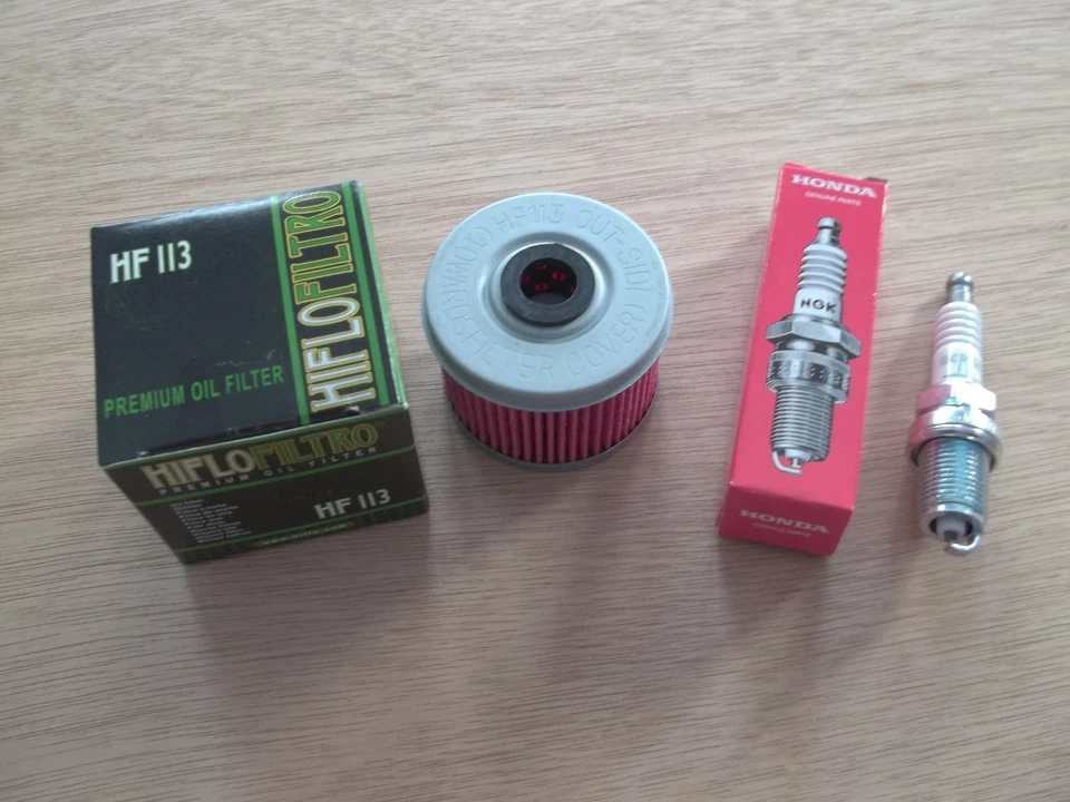 Honda Oil Filter Spark Plug Tune up TRX500 TRX520 Fourtrax Foreman Rubicon - Image 1 of 1