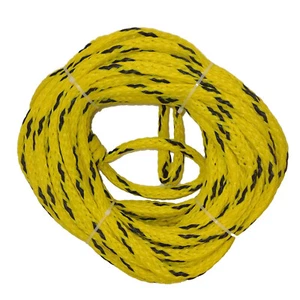 1-6 Riders SKI TUBE ROPE 60ft 12mm -HEAVY DUTY 4000K- Rated BISCUIT TOW ROPE NEW - Picture 1 of 3
