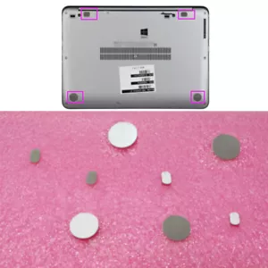 Laptop Bottom Base Rubber Feet Foot Non-slip Pads For HP 1040 G3 Accessories - Zdjęcie 1 z 4