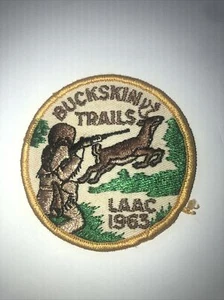 VINTAGE BSA Patch Buckskin Trails LAAC 1963.        S/100 - Bild 1 von 2