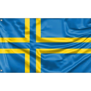 Bandera Åland, diseño único, 3x5 pies / 90x150 cm, hecha en la UE - Imagen 1 de 4