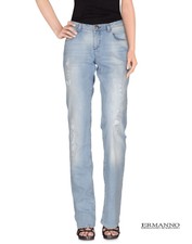 Ermanno Scervino Limited Line Slightly Distressed Ladies Blue Jeans - W29/L34.5 