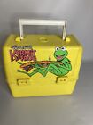 Kermit the frog vintage plastic lunch box king seeley thermos  Marks no thermos 