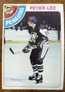 1978-79 O-Pee-Chee OPC Hockey - #244 Peter Lee RC - Pittsburgh Penguins - Picture 1 of 2
