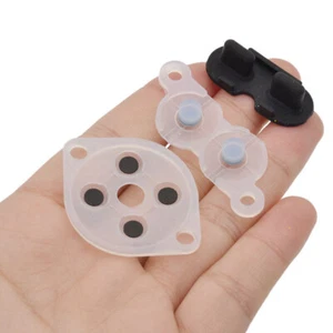 3pcs For Nintendo NES Controller Silicone Button Pads Repair Parts Kit - Picture 1 of 12