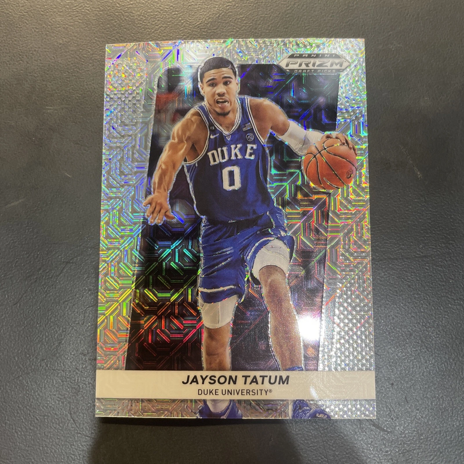 2022-23 Prizm Draft Picks Jayson Tatum Mojo Flashback #’d /25 SSP Duke