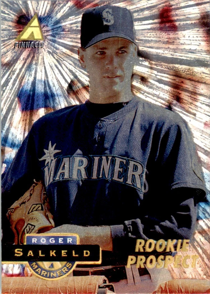 1994 PINNACLE MUSEUM COLLECTION ROGER SALKELD. SEATTLE MARINERS #393 - Image 1 of 2