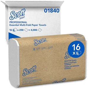 Scott Essential Multifold Paper Towels (01840) with Fast-Drying Absorbency Po... - Picture 1 of 6