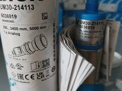 1PC Brand New Sick UM30-214113 Ultrasonic Sensor - Image 1 of 4