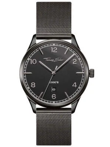 Thomas Sabo WA0342-202-203 Code TS black Unisex Watch 40mm 3ATM - Picture 1 of 3