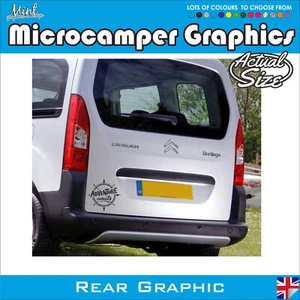 Citroen Berlingo Microcámper Autocaravana Cámper Calcomanías Adhesivas Vinilo Gráficos 047 - Imagen 1 de 4