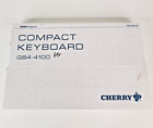 NOWA CHERRY G84-4100 G84-4100LCMUS-2 Ultraslim Czarna przewodowa klawiatura USB