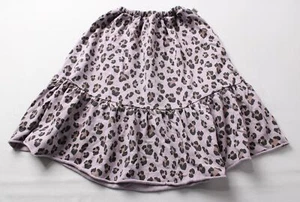 Tocoto Vintage Girl's Pull-On Animal Print Flare Skirt EJ2 Purple Size 14Y NWT - Picture 1 of 4