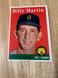 1958 Topps - #271 Billy Martin - Picture 1 of 2