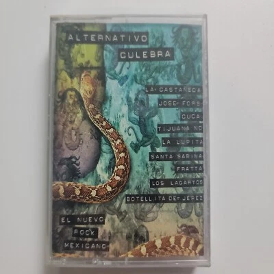 ALTERNATIVO CULEBRA Mexicano Rock Cassette Nuevo Sellado Raro 1996 - Image 1 of 4