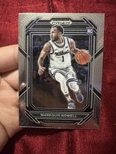 2023-24 Panini Prizm Draft Picks Rookie Markquis Nowell #5 Kansas State