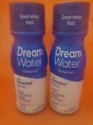 Lot Of 2- Dream Water Original With SleepStat Snoozeberry 2.5 fl oz. Exp-07/24