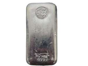 Perth Mint 10oz 999 Fine Silver Cast Bullion Bar