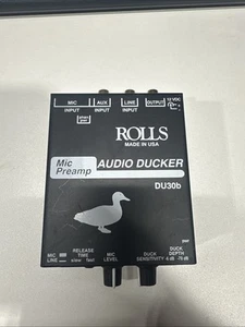 Rolls DU30B-RST-01 Microphone Preamplifier / Audio Ducker - Picture 1 of 3