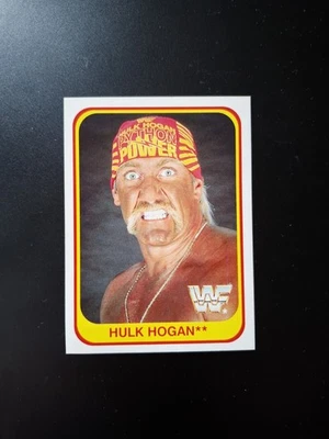Rare Hulk Hogan 1991 Merlin Card 61 WWE WWF WCW Wrestling - German Version - Image 1 of 2