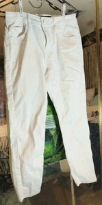 Women's DOTTI White Denim Jeans - Size 12 - Picture 1 of 2