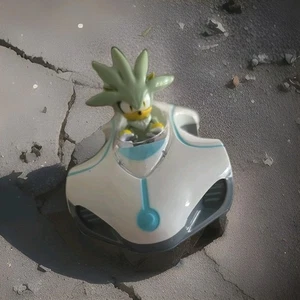 Sonic Team Sonic Racing RC: Silver - NKOK (682), 1:28 Scale  NO REMOTE JUST CAR - Picture 1 of 4