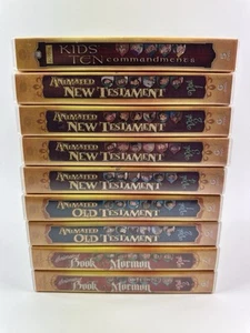 Nest Animated Stories New Testament Book Of Mormon Old Complete 54 DVD Set LDS - Imagen 1 de 3