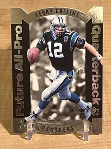 1995 Upper Deck Future All-Pro Die-Cut RC Kerry Collins #AP-12 Lions/Panthers - Picture 1 of 2