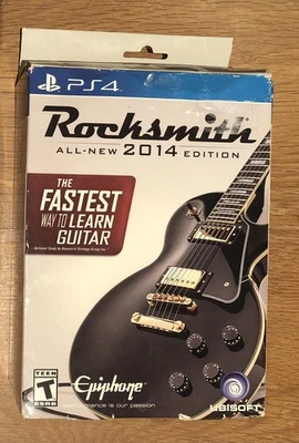 NEW - Rocksmith 2014 Edition - Sony PlayStation 4 PS4 - Complete with Tone Cable - Image 1 of 4