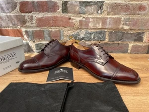 New Church's Cheaney Brogues Caps UK 10 F US 11 EU 44 G wider width Gibson - Picture 1 of 11